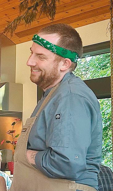 Chef Carl Krause of Wilder Cooking ## Photo by Paula Bandy