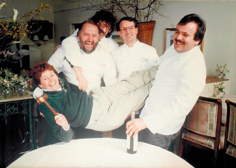 In 1991, while serving as Auction
Napa Valley Chairperson. ## Photo provided In 1991, while serving as Auction
Napa Valley Chairperson. ## Photo provided