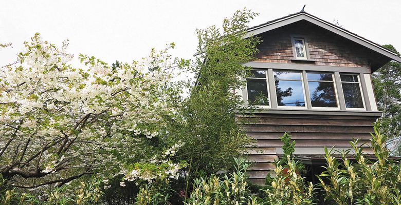 Surrounded by lush landscaping, the Coast Cabins in Manzanita offer a tidy hideaway for the ultimate romantic getaway. ##Photo provided.