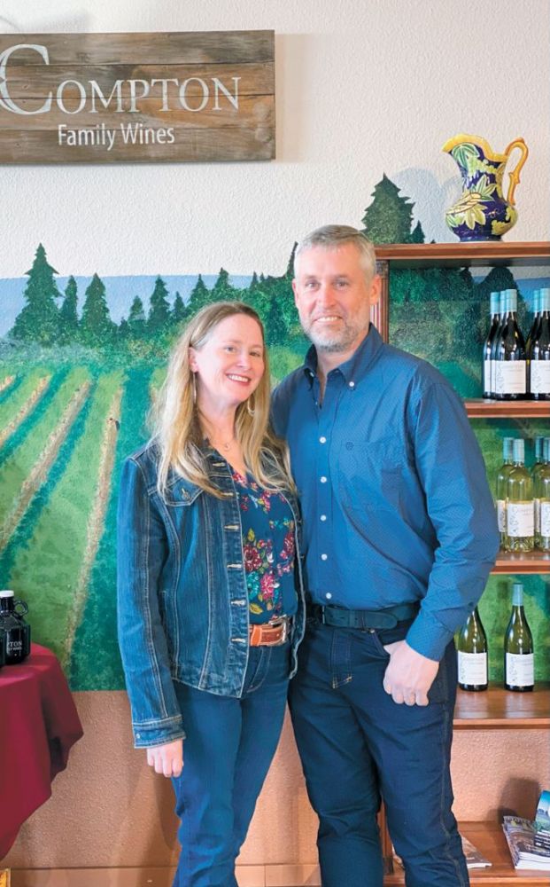 Compton Family Wines’ founders Matt and Tabitha Compton##Photo provided by Compton Family Wines