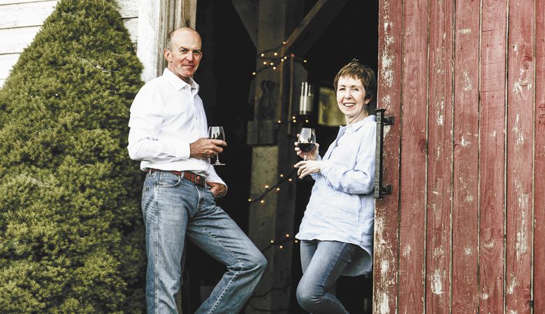 Kevin and Clodagh Green, La Randonnée Wines. ##Photo provided