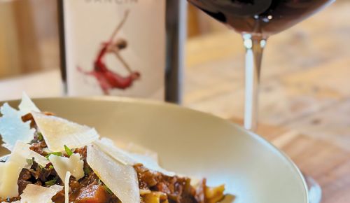 Braised Short Rib and Hand-cut Pappardelle ## Photo provided by DANCIN Vineyards