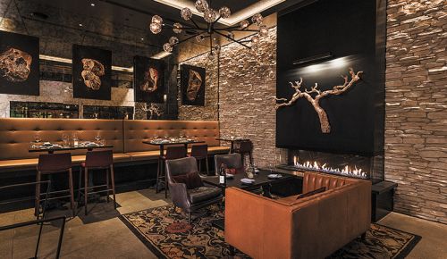 Domaine Serene&rsquo;s Lake Oswego location showcases wine-inspired culinary offerings. ## Photo by Studio 3, Inc.