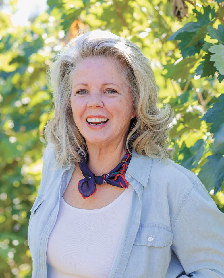 Belmont Vineyards’ owner and viticulturist Debbie Luethy.##Photo by Molly Bermea Belmont Vineyards’ owner and viticulturist Debbie Luethy.##Photo by Molly Bermea