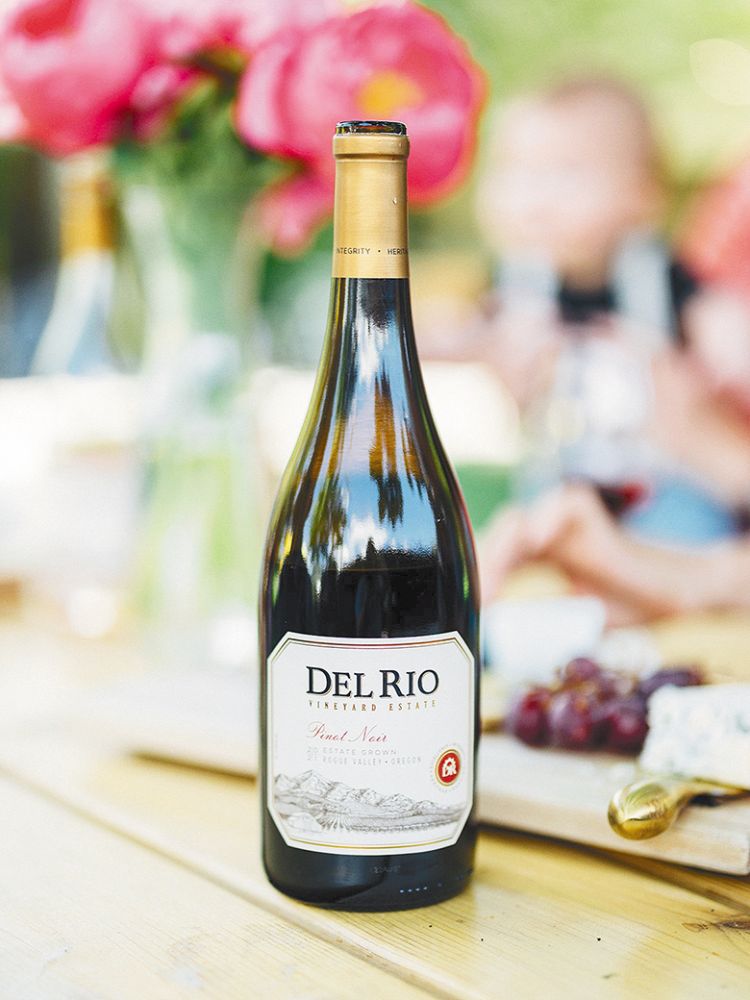 A bottle of Del Rio Pinot Noir. ## Photo provided by Del Rio Vineyard Estate