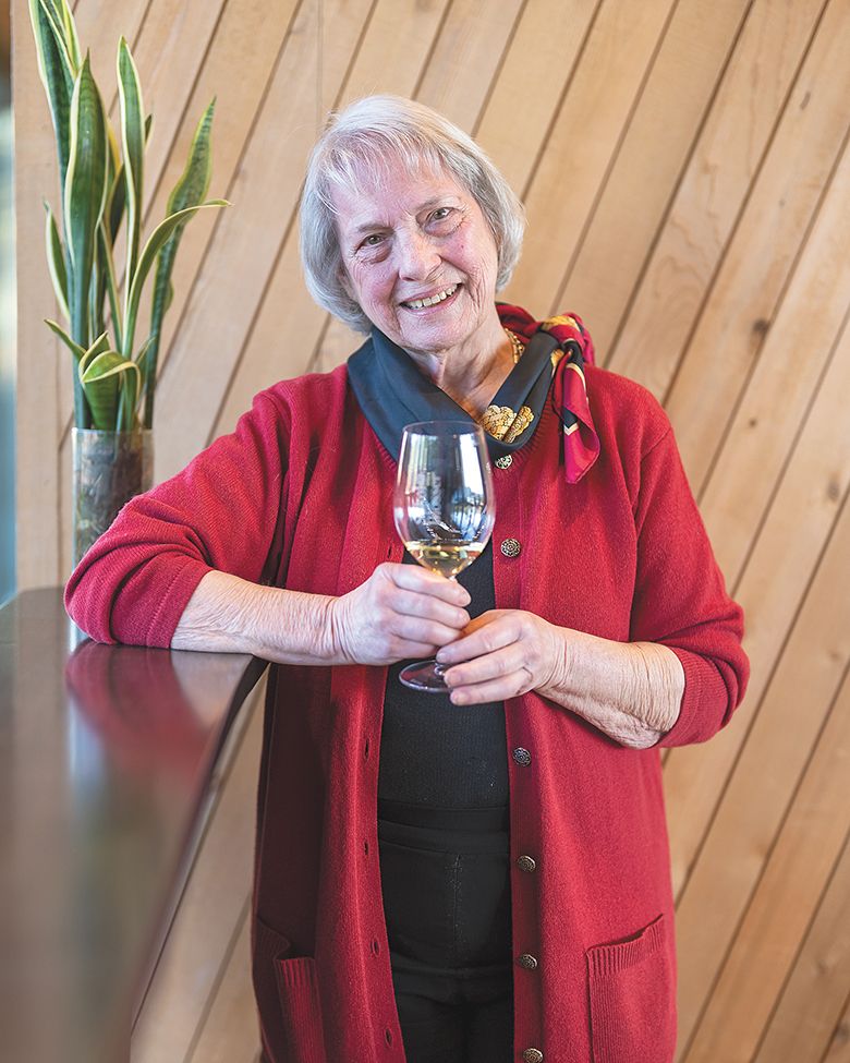 Diana Lett, The Eyrie Vineyards. ## Photo by Lester Tsai