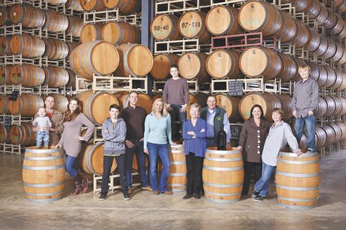 Left to right: Elliott, Greg and Amber Fries; Ross, Scott, Lisa and Aiden Jenkins; Jo Ann and Doug Fries; Erin, Beck and Sam Fries. Photo provided. Left to right: Elliott, Greg and Amber Fries; Ross, Scott, Lisa and Aiden Jenkins; Jo Ann and Doug Fries; Erin, Beck and Sam Fries. Photo provided.
