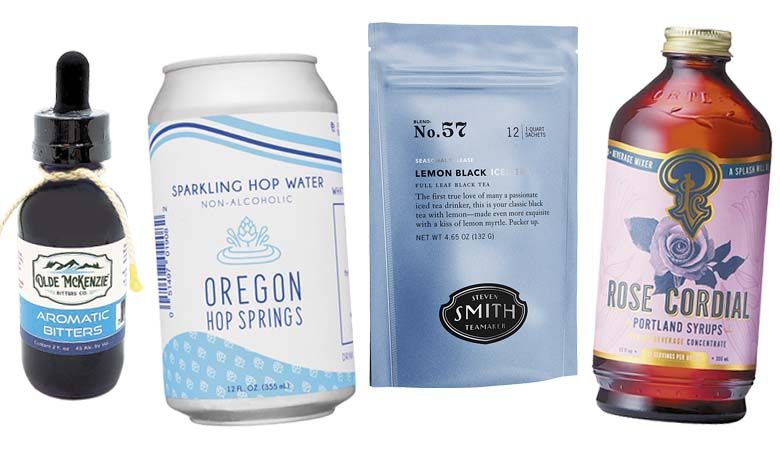 Olde McKenzie Bitters, Oregon Hop Springs, Smith Teamaker, Portland Syrups