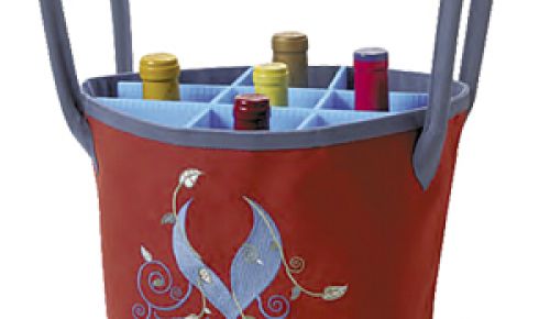 1. Zoties Wine Carrier