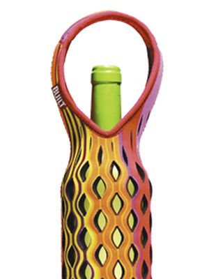 3. Fishnet Wine Tote