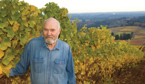 Oregon wine legend Dick Erath##Photo by Andrea Johnson