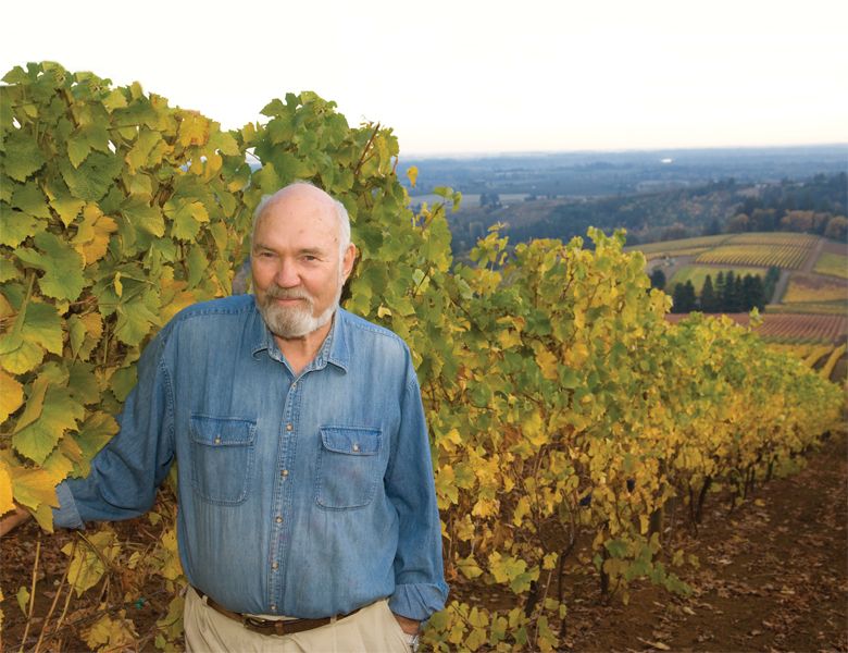 Oregon wine legend Dick Erath##Photo by Andrea Johnson
