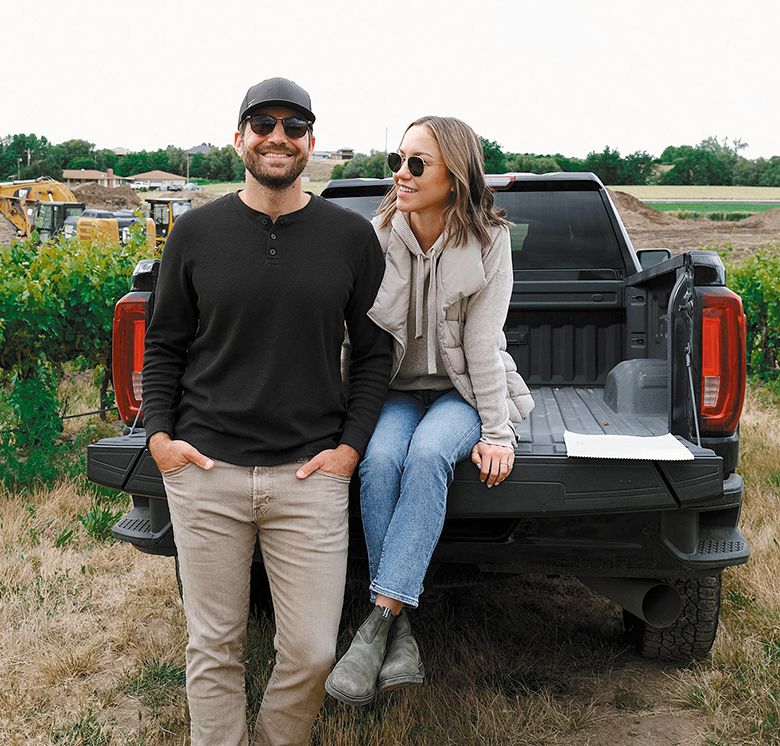 Matt Aksel and Hope Trumbull, Everen Wines ## Photo provided by Everen Wines