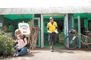 Charles stops By Summer Jo’s in Grant’s Pass. Charles stops By Summer Jo’s in Grant’s Pass.