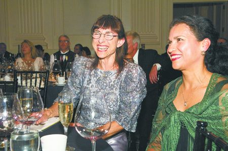 Ronni Lacroute (left), co-owner of WillaKenzie Estate, made the $500,000 lead gift to establish the Leda Garside Endowment Fund in honor of Garside (right) who has been integral to ¡Salud!’s success. 2007 Ronni Lacroute (left), co-owner of WillaKenzie Estate, made the $500,000 lead gift to establish the Leda Garside Endowment Fund in honor of Garside (right) who has been integral to ¡Salud!’s success. 2007