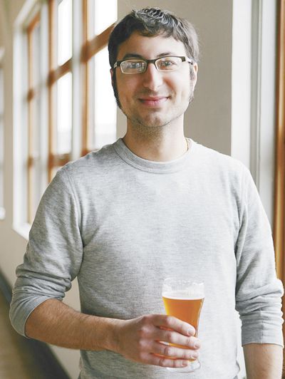 Alex Ganum is the founder of and brains behind Upright Brewing. Alex Ganum is the founder of and brains behind Upright Brewing.