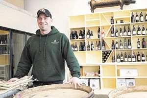 Jody Kropf, owner of the Red Hills Market, is dedicated to the success of
Dundee. Photos by Marcus Larson.