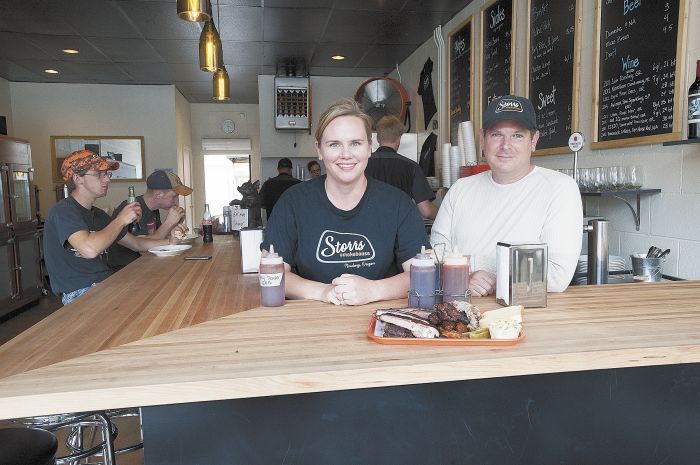 Chef Allen Routt and Jessica Bagley offer smoked meats, homemade ice cream and more at their latest Newberg venture, Storrs Smokehouse.Photo by Marcus Larson