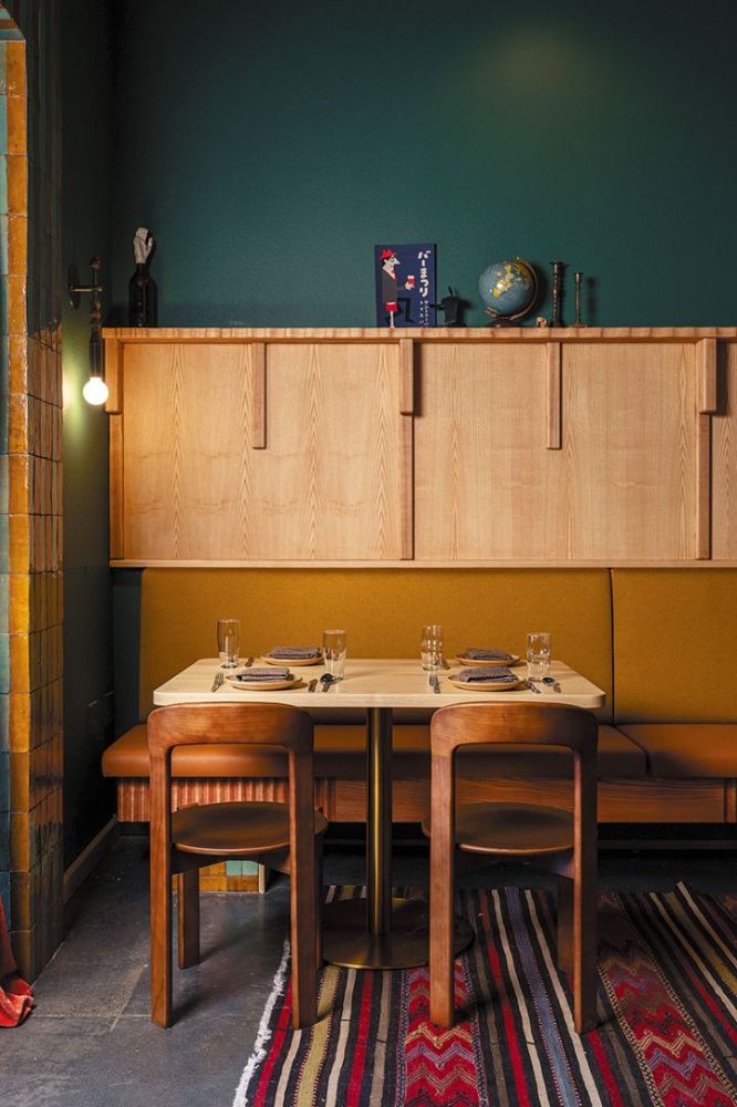 A cozy table for four. ## Photo by Carter Hiyama