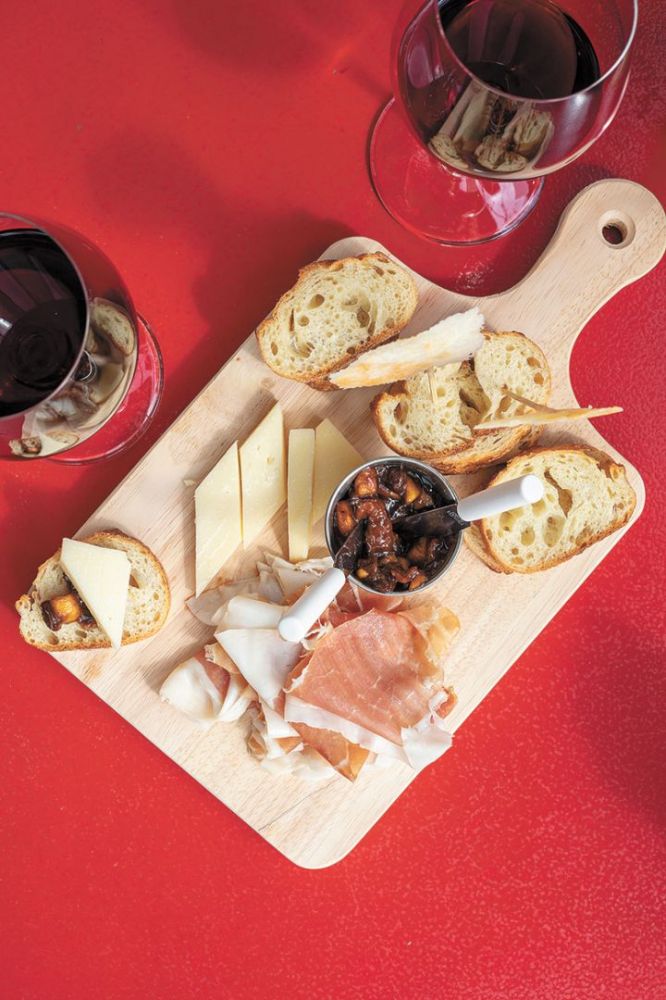 Elephants Delicatessen holiday charcuterie & cheese tray.##Photo provided by Elephants Delicatessen