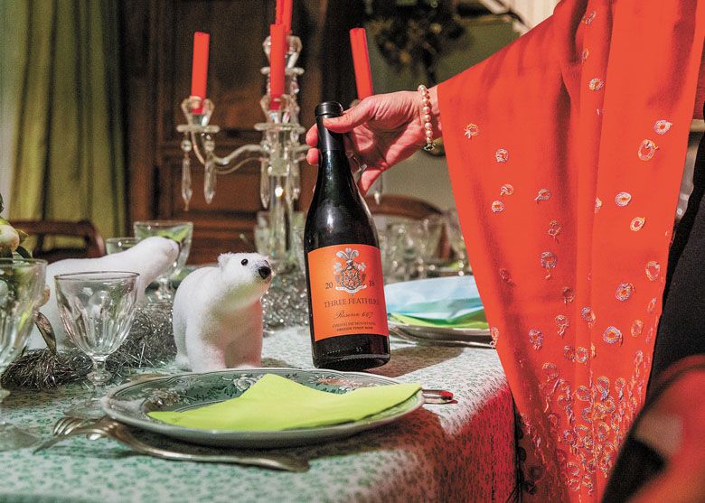 Three Feathers Estate & Vineyard holiday table.##Photo provided by Three Feathers Estate & Vineyard Three Feathers Estate & Vineyard holiday table.##Photo provided by Three Feathers Estate & Vineyard