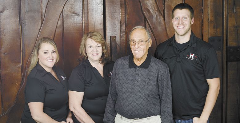 Honeywood Winery’s (from left) Lesley, Marlene, Paul and Kyle Gallick. ##Photo provided
