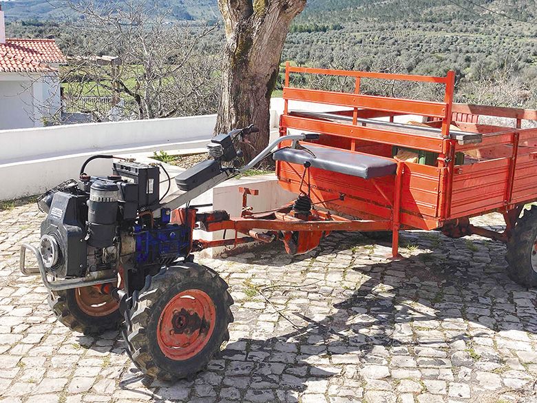 An interesting piece of farm equipment seen on a Camino route. ## Photo provided by Long Walk Vineyard