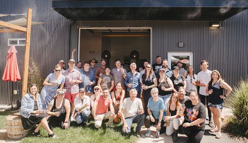 A group of small producers who poured wine at the previous Indie Wine Mixer: Southern Oregon Edition. ## Photo by Hannah Corella