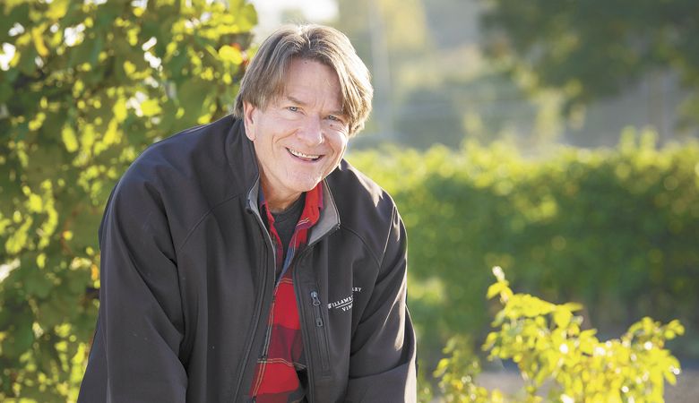 Jim Bernau, Willamette Valley Vineyards founder and CEO. ##Photo by Andrea Johnson