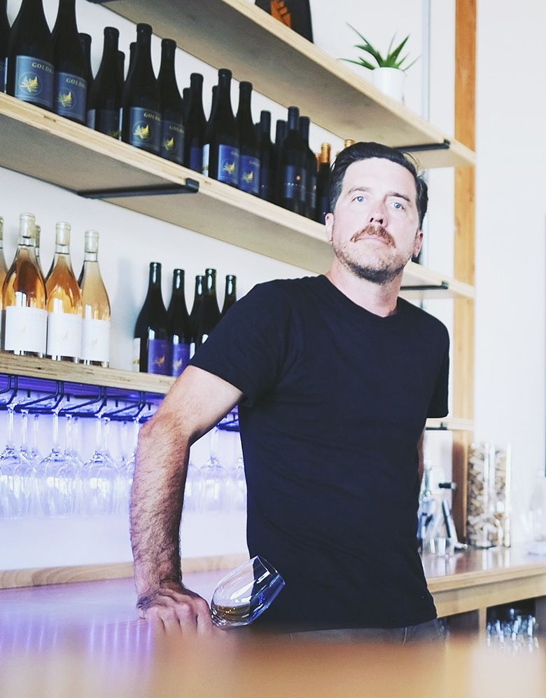 Joe Chepolis, Sound & Vision Wine Co. s co-founder. ##Photo provided by Sound & Vision Wine Co. Joe Chepolis, Sound & Vision Wine Co. s co-founder. ##Photo provided by Sound & Vision Wine Co.