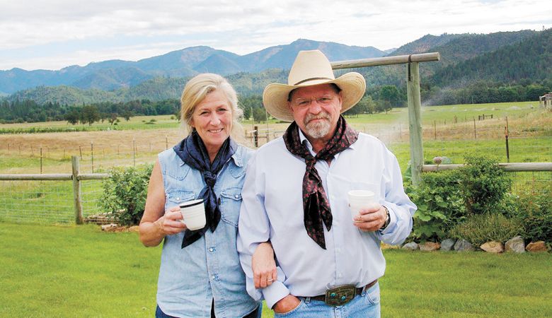 Joe and Suzi Ginet, Plaisance Ranch. ##Photo provided