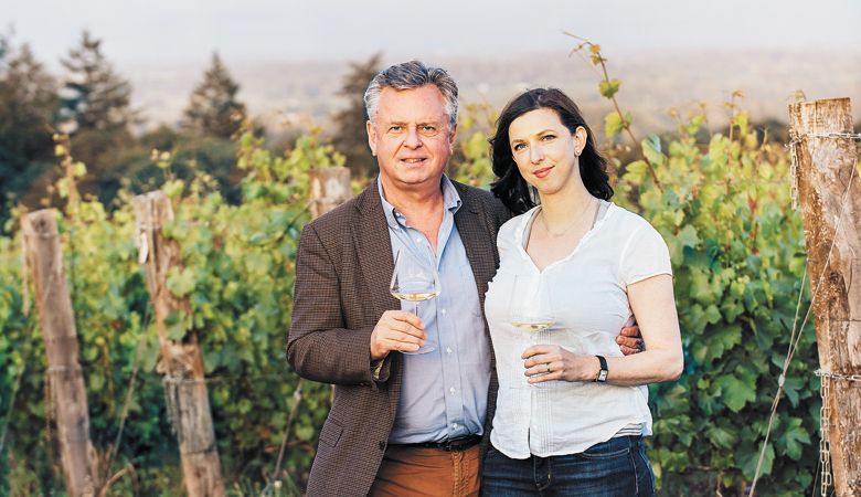 Chris and Kathryn Hermann, 00 Wines. ##Photo by Kathryn Elsesser