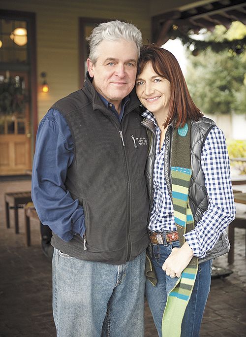 2012 OWP Wine Persons of the Year: Ken and Karen Wright.