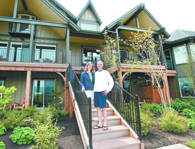 Lea Duffy and Andy Kosusko, owners and innkeepers at Le Puy outside of Newberg opened their B&B last year. The inn is named for Le-Puy-en-Velay, a village in France’s Loire Valley, an inspirational place for the couple. Photo by Marcus Larson