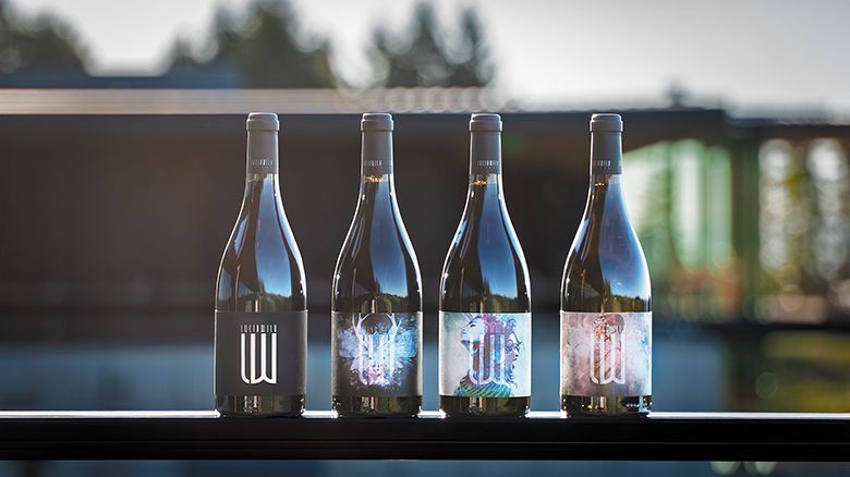 A lineup of LucidWild Estate wines. ## Photo provided by LucidWild