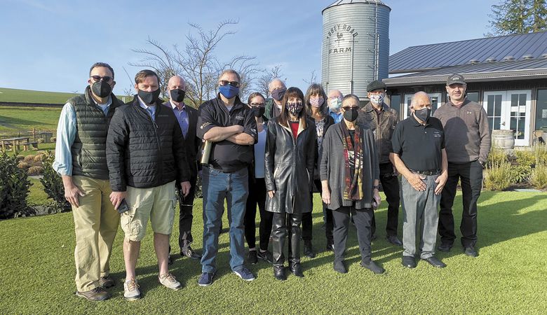 Judges and organizers (from left): Carl Giavanti, Chris Sawyer, A.J. Weinzettle, Eric Degerman, Brianne Cohen, Ken Robertson, Ellen Landis, Cyndi Gierok, Hoke Harden, Maxine Borcherding, Timothy Nishimoto, Rolland Toevs and Chris Czarnecki. Patrick McElligott not pictured. ##Photo provided