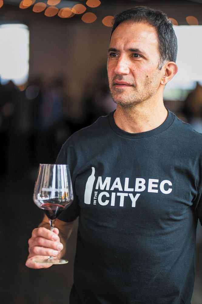 JP Valot, founder of Malbec in the City. ## Photo by Foundry 503