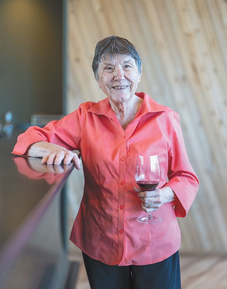 Marilyn Webb, Bethel Heights Vineyard. ## Photo by Lester Tsai