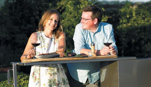 Authors Mary Cressler and Sean Martin. ##Photo by Del Munroe