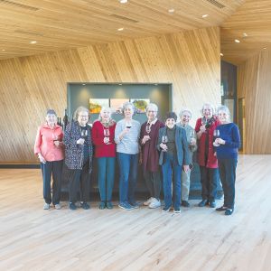 The grand dames of Oregon wine. The women pioneers of Oregon s wine industry. From left: Marilyn Webb, Bethel Heights Vineyard; Marj Vuylsteke, Oak Knoll Winery; Pat Campbell, Elk Cove Vineyards; Julia Wayne, Abbey Ridge Vineyard and Cameron Winery; Susan Sokol Blosser, Sokol Blosser Winery; Penny Durant, Durant Vineyards and Red Ridge Farms; CJ David-Erath, Siskiyou Vineyards; Diana Lett, The Eyrie Vineyards; and Nancy Ponzi, Ponzi Vineyards. ## Photo by Lester Tsai