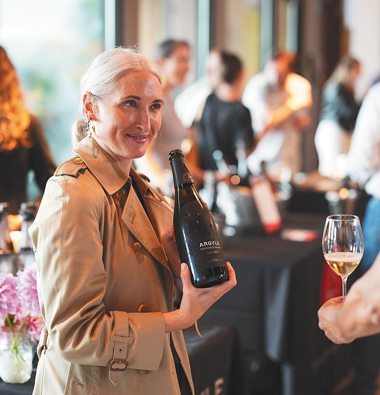 Argyle Winery&rsquo;s winemaker, Kate Payne Brown. ## Photo provided by Method Oregon