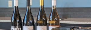 A visit to Longplay Wines includes listening to a curated selection of music albums on the record player.##Photo by Todd Hansen of Longplay Wines
