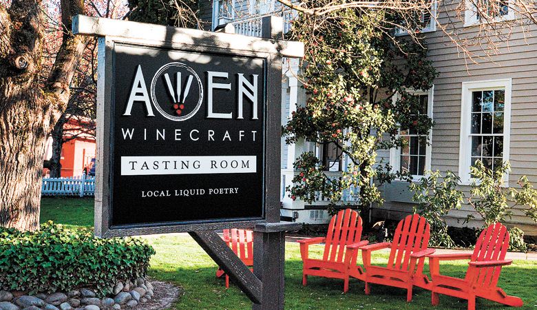 Awen Winecraft’s new tasting room at the McCully House in Jacksonville.##Photo provided