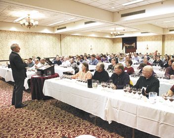 Peter Mondavi Jr. presents a session on Charles Krug Vintage Select Cabernet
from 1966 to 2008 at the 2011 American Wine Society Conference in Rochester, N.Y., in early November.