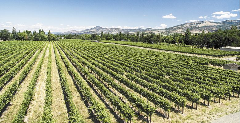 Aerial views of the Bear Creek Valley are essential in the making of the group’s video. ##Photo provided