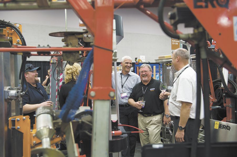 The trade show continues to be a popular component of the Oregon Wine Symposium.