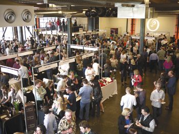 Guests at Unwine’d taste the latest oregon wines from more than 80 wineries at the Leftbank Annex in Southeast Portland.