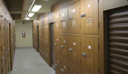 For smaller stashes, French oak lockers are available for customers.  They are backed by heavy duty steel walls and doors.