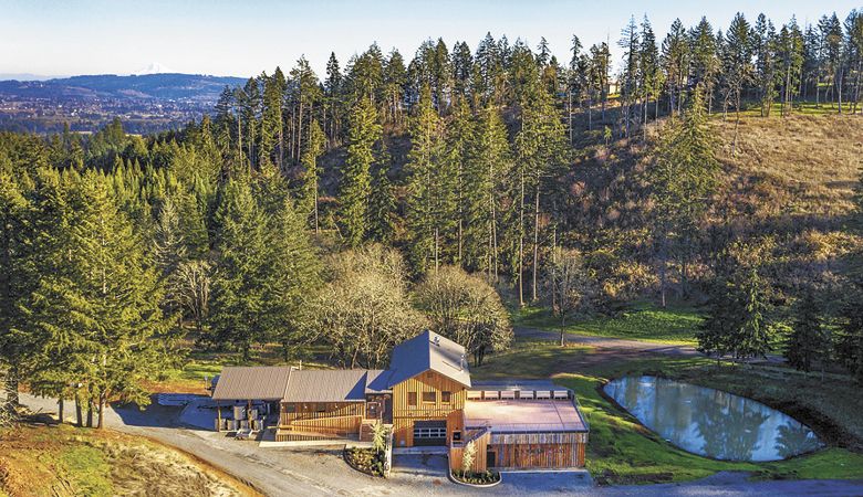 Nicolas-Jay’s new tasting room is open by appointment. ##Photo by Andrea Johnson