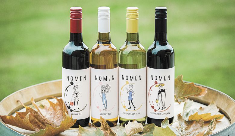 The Nomen wine brand uses PET plastic instead of glass for bottles.
##Photo provided